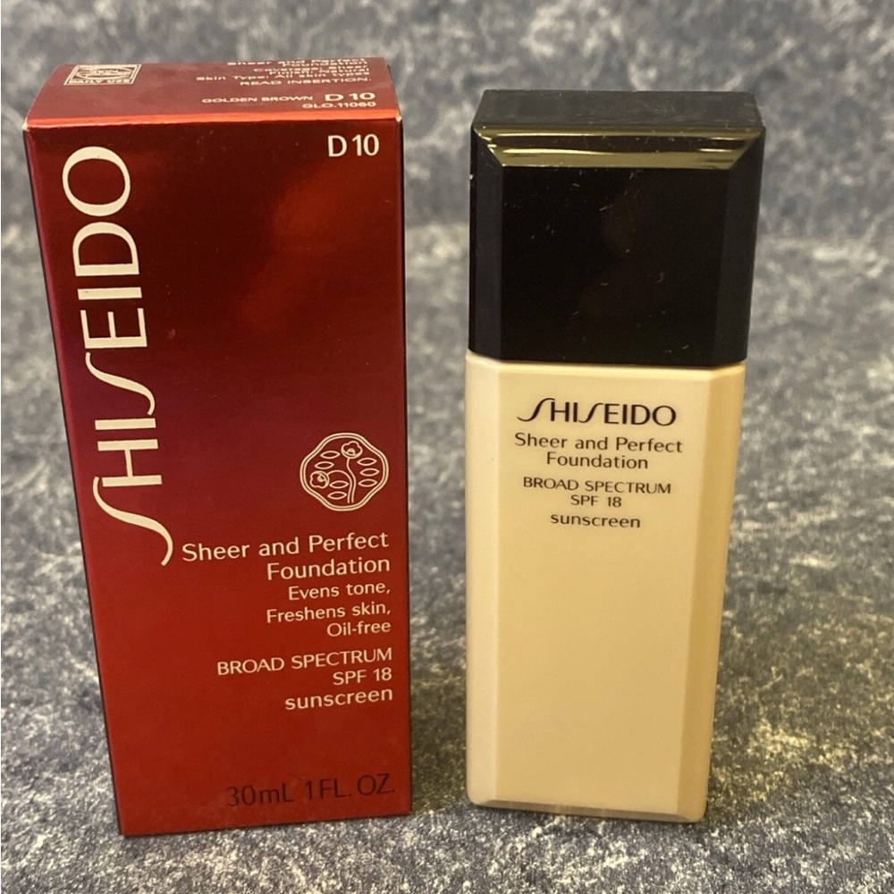 Shiseido Sheer and Perfect Foundation - Golden Brown